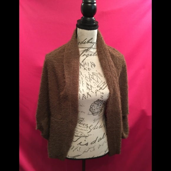 Accessories - Brown Shrug